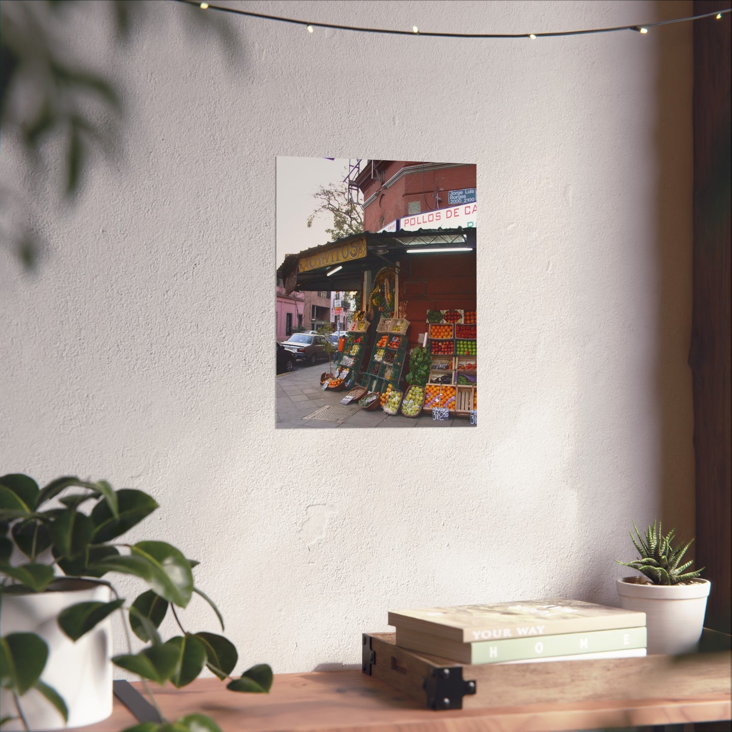 Chavitos Fruit Stand, Palermo — Buenos Aires Fine Art Poster | "Argentinidad" Exhibition | Rômulo Fritscher