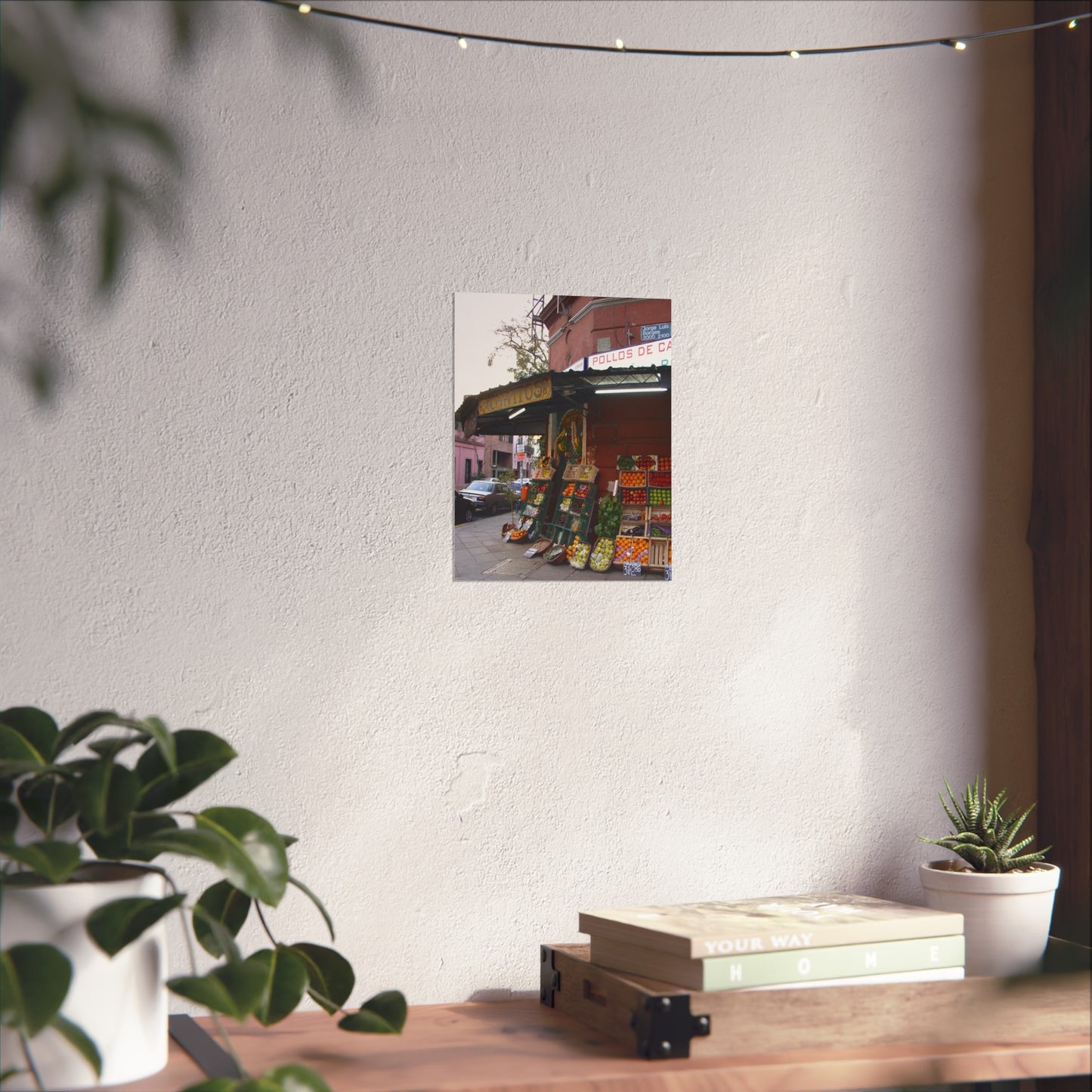 Chavitos Fruit Stand, Palermo — Buenos Aires Fine Art Poster | "Argentinidad" Exhibition | Rômulo Fritscher
