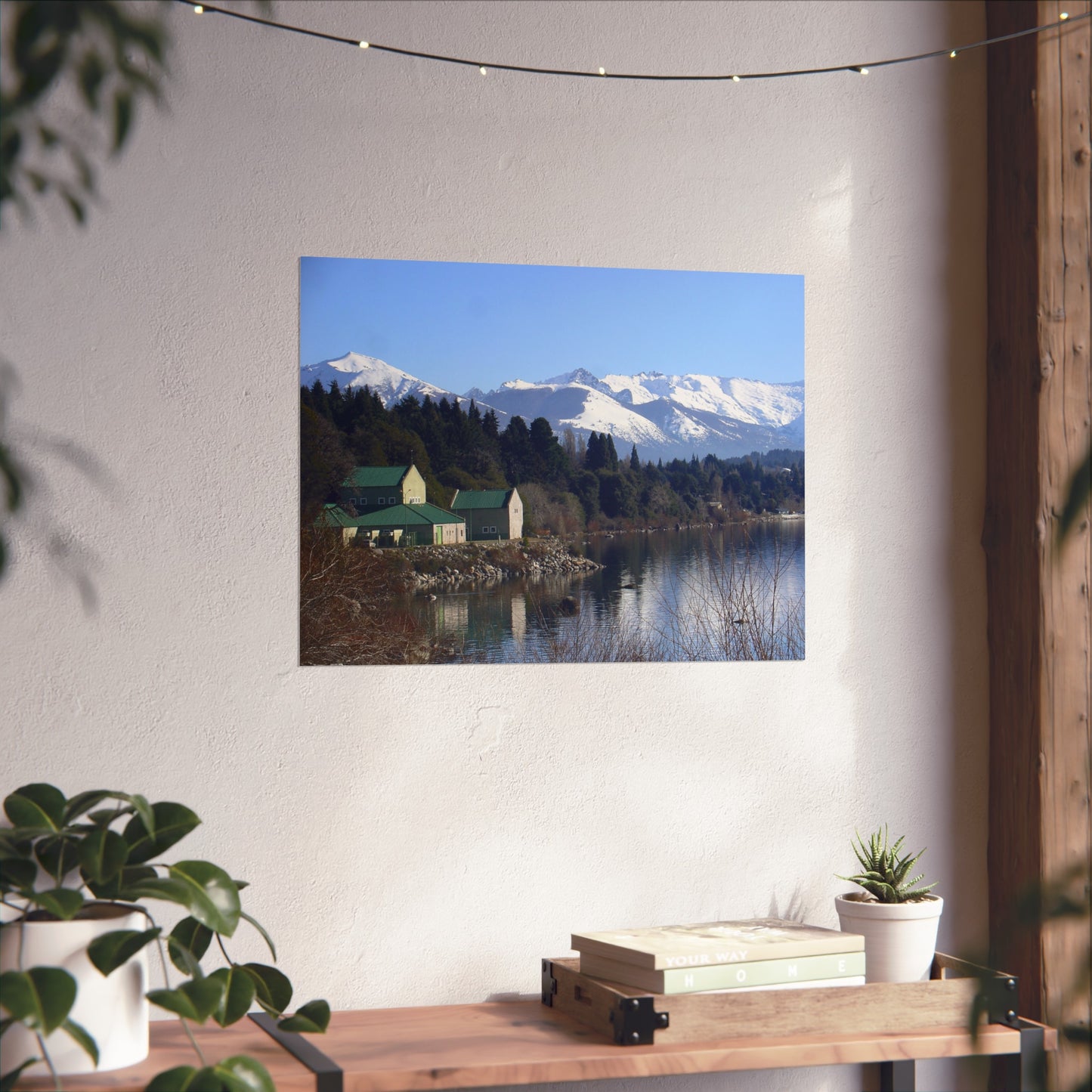 Nahuel Huapi at Winter Light — Patagonia Lake Fine Art Poster | "Argentinidad" Exhibition | Rômulo Fritscher