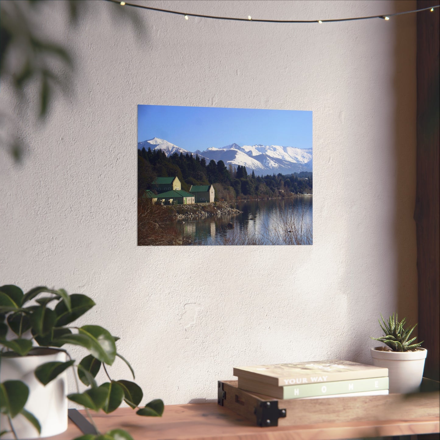 Nahuel Huapi at Winter Light — Patagonia Lake Fine Art Poster | "Argentinidad" Exhibition | Rômulo Fritscher