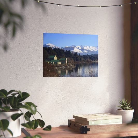 Nahuel Huapi at Winter Light — Patagonia Lake Fine Art Poster | "Argentinidad" Exhibition | Rômulo Fritscher