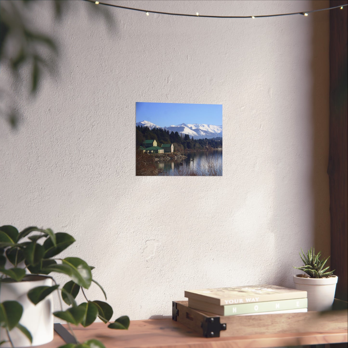 Nahuel Huapi at Winter Light — Patagonia Lake Fine Art Poster | "Argentinidad" Exhibition | Rômulo Fritscher
