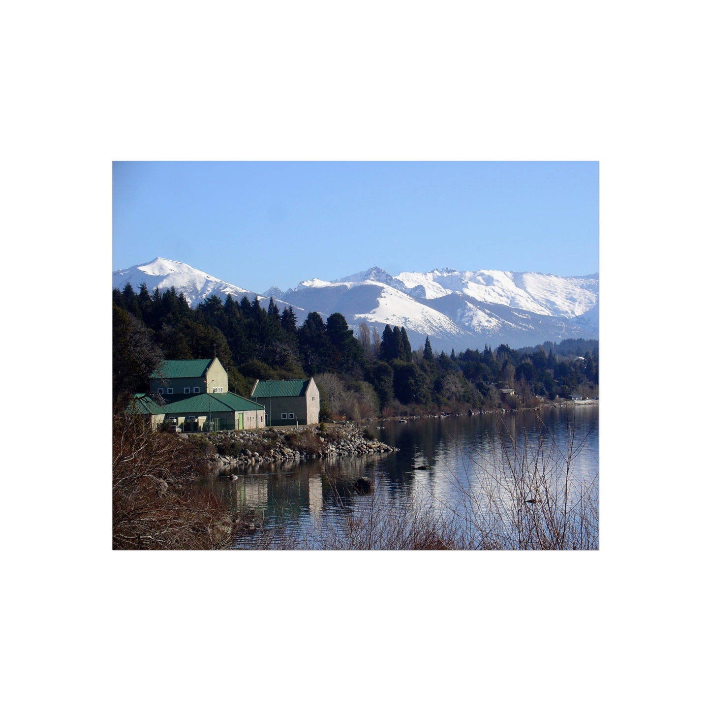 Nahuel Huapi at Winter Light — Patagonia Lake Fine Art Poster | "Argentinidad" Exhibition | Rômulo Fritscher